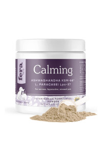 Fera Pets - Calming Aid - Natural Powder For Cats And Dogs - Natural Dog Stress And Anxiety Relief - For Cats And Dogs With Anxiety - Promotes Calm And Relaxation - Calming Treats - 261Oz