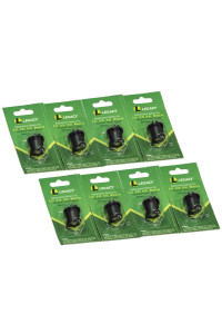 Legacy Electric Dog Fence Collar Batteries For Invisible Fencea Collars - Compatible With R21, R51 Or Microlite Receiver Collars - Includes Bonus Training Ebook (8 Pack)
