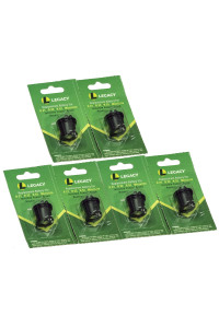 Legacy Electric Dog Fence Collar Batteries For Invisible Fencea Collars - Compatible With R21, R51 Or Microlite Receiver Collars - Includes Bonus Training Ebook (6 Pack)