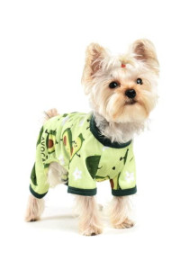 Dog Pajamas Kiwi Puppy Apparel Doggie Onesies Pet Clothes Cat Pjs For Small Dog Boy Girl