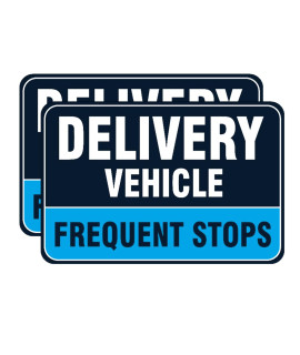 2Pack Delivery Vehicle Car Magnet,Delivery Vehicle Signs For Car,Reflective Delivery Vehicle Magnet For Car, Driver Car Signs