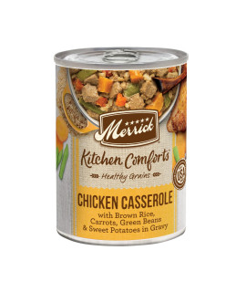 Merrick Healthy Grains Kitchen Comforts, Chicken Casserole, Chicken And Rice With Grains Wet Dog Food, 127 Oz