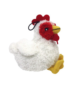Multipet Look Who's Talking Dog Toy, Chicken