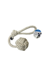 Rope Ball Pet Dog Toy With Loop Handle