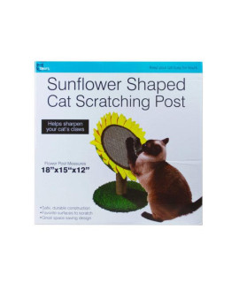 Sunflower Shaped Cat Scratching Post