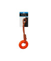 Rubber Ring with Rope Dog Pull Toy