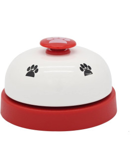 Pet Training Bell Clicker with Non Skid Base, Pet Potty Training Clock, Communication Tool Cat Interactive Device(D0101HEBW67.)