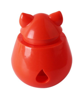 Pet Tumbler Food Leaking Toy Dog Interactive Puzzle Toy Bite Resistant Iq Training Toy(D0101HEB84U.)