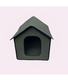 Portable Soft Dog House Cat House, Outdoor Waterproof Windproof Rainproof Dog Pet House, Foldable Semi Enclosed Pet Puppy House(D0101HEBUL7.)