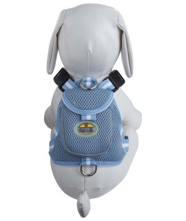 Mesh Pet Harness With Pouch(D0102H7078A.)