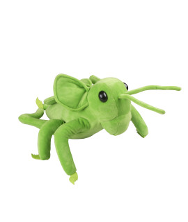 Sunny Toys NP8205 Animal Puppet - 14 in - grasshopper