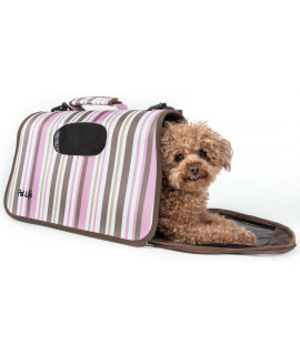 Airline Approved Folding Zippered Sporty Cage Pet Carrier(D0102H7LLS7.)