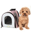 Airline Approved Folding Zippered Sporty Mesh Pet Carrier(D0102H70XU7.)