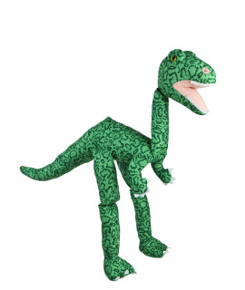 Sunny Toys WB967F Marionette Puppet - 38 in - Large Dinosaur - green Tie - Die