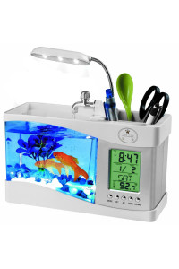 All-In-One Digital Desktop Aquarium - Can house Real Fish(D0102H7LLU7.)