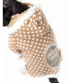 Polka-Dot Couture-Bow Pet Hoodie Sweater(D0102H7LCVV.)