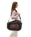 The Airline Approved Collapsible Lightweight Ergo Stow-Away Contoured Pet Carrier(D0102H7LZ8W.)