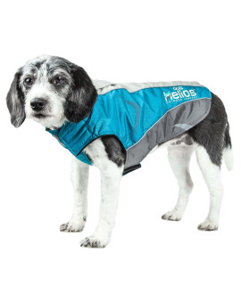 Helios Altitude-Mountaineer Wrap-Velcro Protective Waterproof Dog Coat w/ Blackshark technology(D0102H7LBGW.)