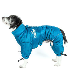 Helios Thunder-crackle Full-Body Waded-Plush Adjustable and 3M Reflective Dog Jacket(D0102H7L1GY.)