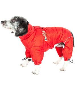 Helios Thunder-crackle Full-Body Waded-Plush Adjustable and 3M Reflective Dog Jacket(D0102H7L11Y.)