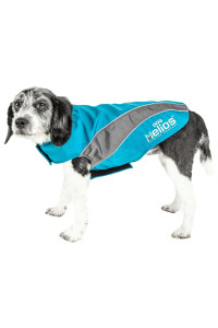 Helios Octane Softshell Neoprene Satin Reflective Dog Jacket w/ Blackshark technology(D0102H7L1WA.)