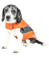 Helios Octane Softshell Neoprene Satin Reflective Dog Jacket w/ Blackshark technology(D0102H7L14U.)