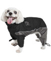 Touchdog Quantum-Ice Full-Bodied Adjustable and 3M Reflective Dog Jacket w/ Blackshark Technology(D0102H7L68W.)