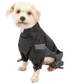 Touchdog Quantum-Ice Full-Bodied Adjustable and 3M Reflective Dog Jacket w/ Blackshark Technology(D0102H7L6WG.)
