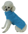Swivel-Swirl Heavy Cable Knitted Fashion Designer Dog Sweater(D0102H7LDTG.)