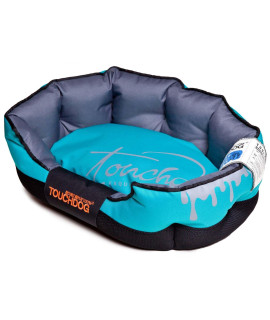 Touchdog Performance-Max Sporty Comfort Cushioned Dog Bed(D0102H7LK6V.)