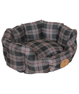 Wick-Away Nano-Silver and Anti-Bacterial Water Resistant Round Circular Dog Bed(D0102H7LW6G.)