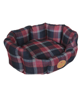 Wick-Away Nano-Silver and Anti-Bacterial Water Resistant Round Circular Dog Bed(D0102H7LWDG.)