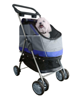 Outdoors 'All-Surface' Convertible All-In-One Pet Stroller Carrier And Car-Seat(D0102H7L82A.)