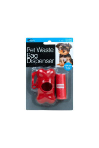Pet Waste Bag Dispenser with Bags