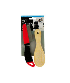 Pet Brush & Comb Set