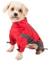 Touchdog Quantum-Ice Full-Bodied Adjustable and 3M Reflective Dog Jacket w/ Blackshark Technology(D0102H7L6FY.)