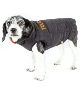 Touchdog Waggin Swag Reversible Insulated Pet Coat(D0102H70FZW.)
