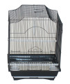 YML A1134BLK Cornerless Flat Top Cage, Small - 11 x 9 x 14