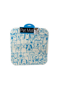 Cats & Dogs Print Pet Mat