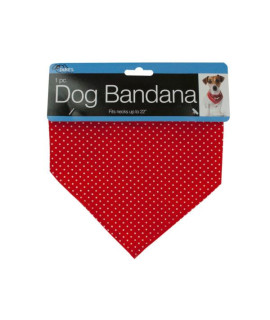 Polka Dot Dog Bandana with Snap Closure