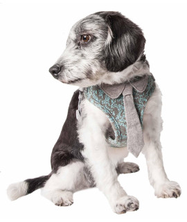 Pet Life 'Fidomite' Mesh Reversible And Breathable Adjustable Dog Harness W/ Designer Neck Tie(D0102H70X5V.)