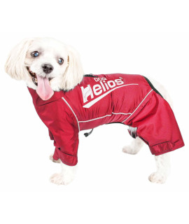 Dog Helios 'Hurricanine' Waterproof And Reflective Full Body Dog Coat Jacket W/ Heat Reflective Technology(D0102H7LUDV.)