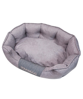 Touchdog 'Concept-Bark' Water-Resistant Premium Oval Dog Bed(D0102HAX9SW.)