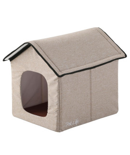 Pet Life Hush Puppy Electronic Heating and Cooling Smart Collapsible Pet House(D0102HAXA9Y.)