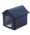 Pet Life Hush Puppy Electronic Heating and Cooling Smart Collapsible Pet House(D0102HAXAIW.)