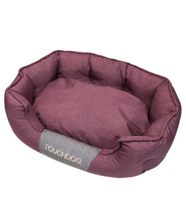 Touchdog 'Concept-Bark' Water-Resistant Premium Oval Dog Bed(D0102HAX9AY.)