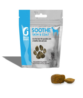 Green Gruff - Dog Supp Soothe Skin Coat - Case of 6-24 CT (6x24 CT)