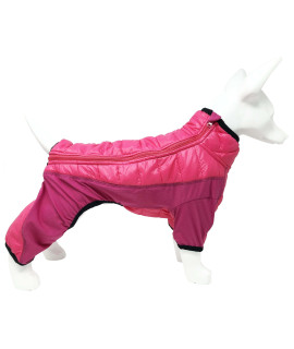 Pet Life 'Aura-Vent' Lightweight 4-Season Stretch and Quick-Dry Full Body Dog Jacket(D0102HAXRRG.)