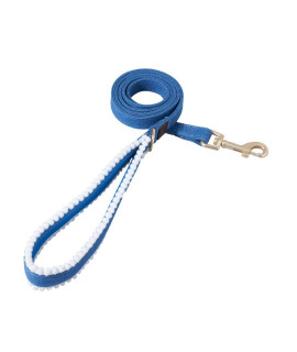 4FT Dog Leash with Soft Padded Handle,Heavy Duty Tangle-free Swivel Leash with double layer of high quality Denim Fabric(D0102HP8JHU.)