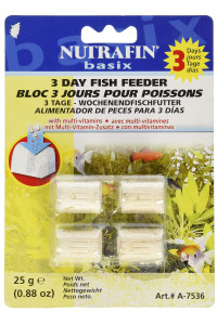 Nutrafin 3 Day Treasure Chest Holiday Fish Feeder, 4-Pack